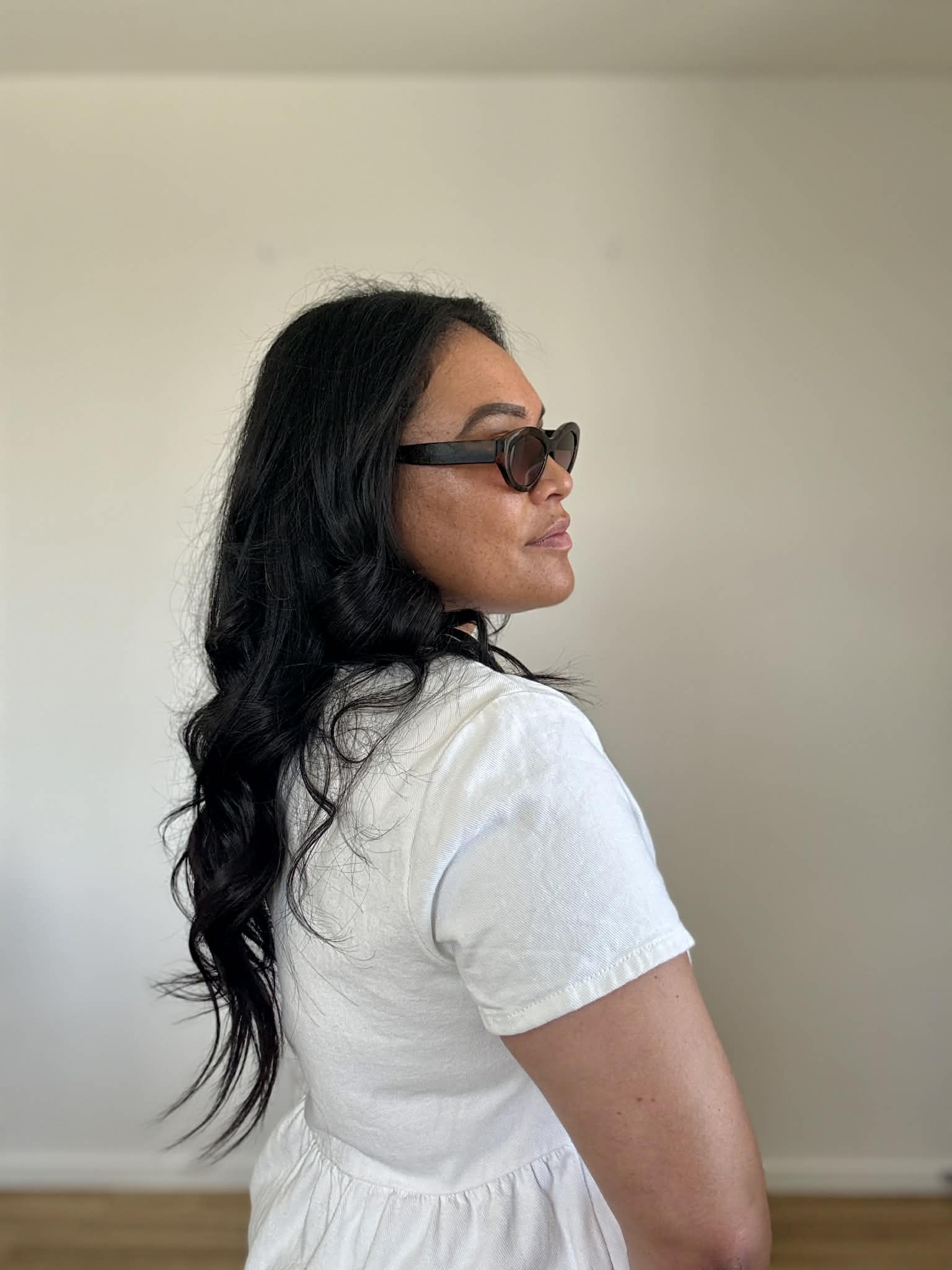 Huffer White Denim Mini (Size 14)