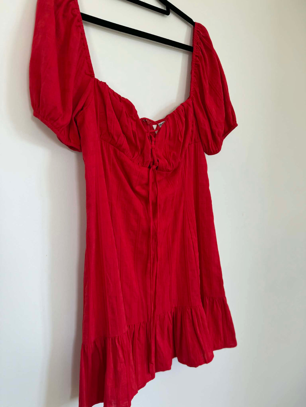 Red Runaway Mini Dress (Size 12 - 14)