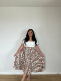 Portmans Animal Print Skirt (Size 16)