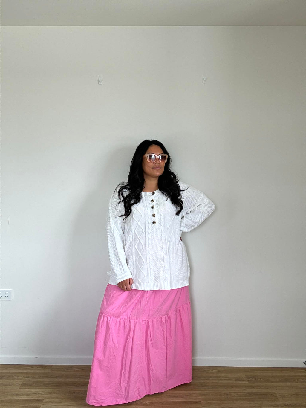 Boohoo Bubblegum Skirt (Size 28)