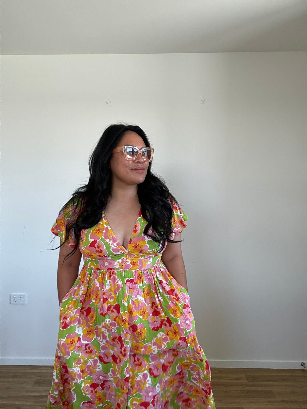 Grace & Co Floral Summer Dress (Size 12)