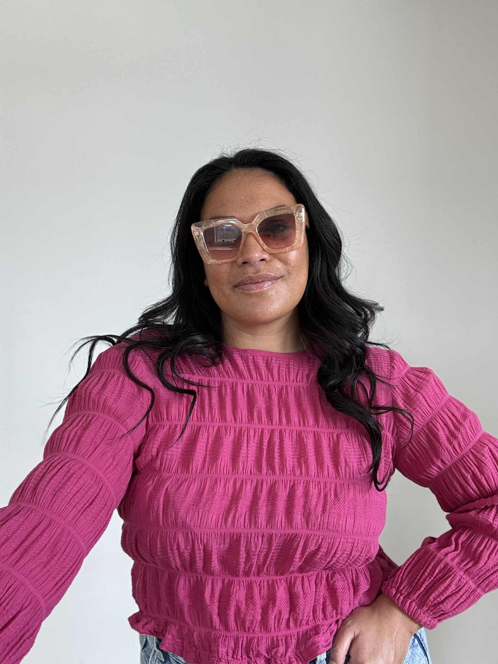 Pink Zest Top (Size 12 - 16)