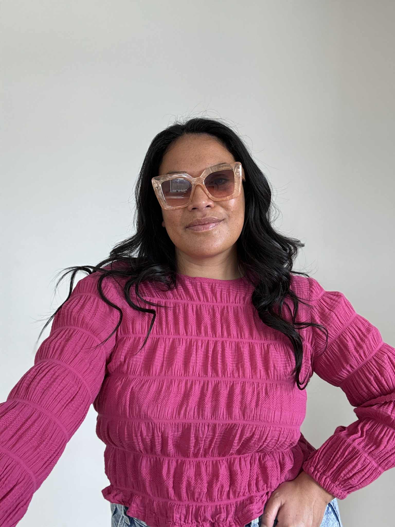 Pink Zest Top (Size 12 - 16)