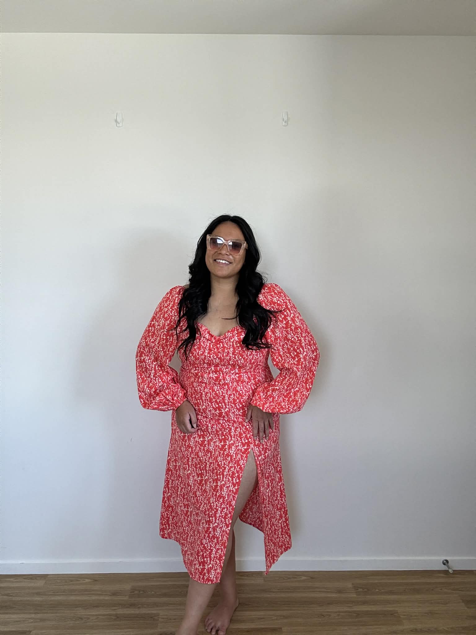 Savel High Split Midi (Size 14 - 16)