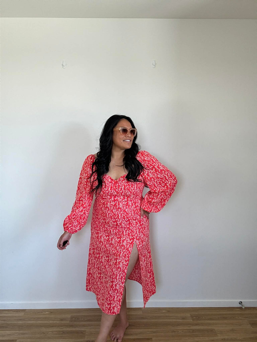 Savel High Split Midi (Size 14 - 16)