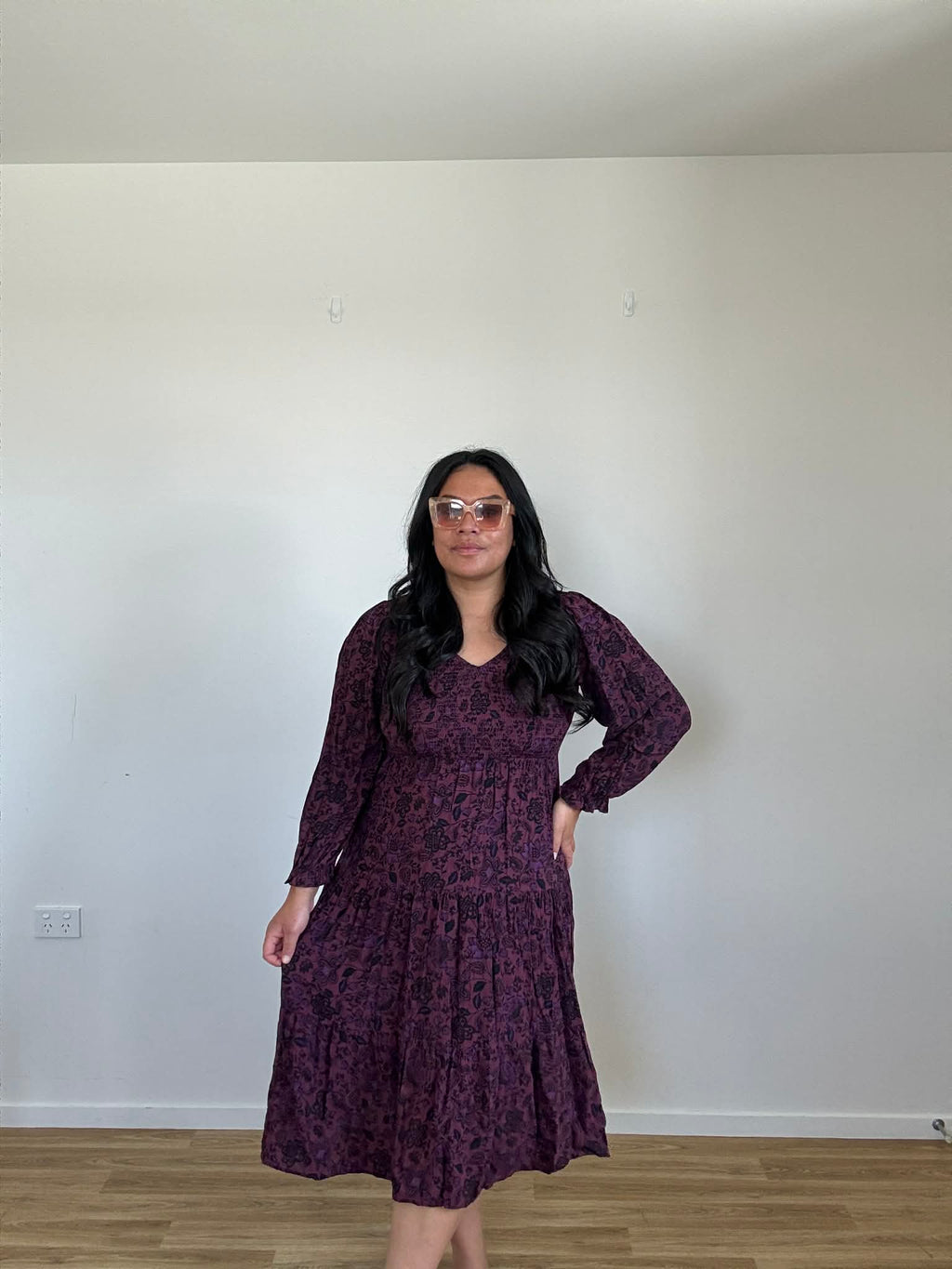 Whistle Tiered Dress (Size 12 - 14)