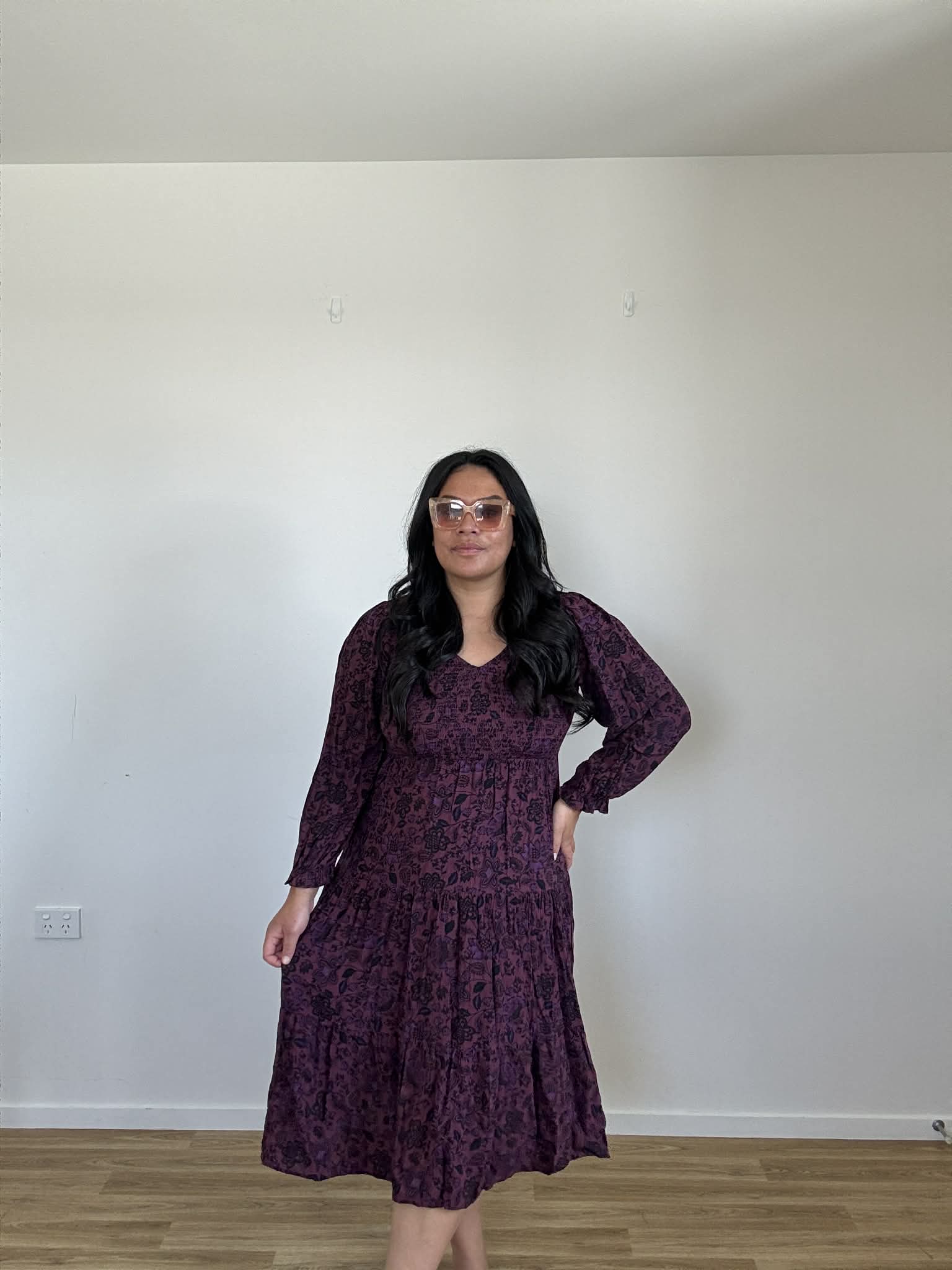 Whistle Tiered Dress (Size 12 - 14)